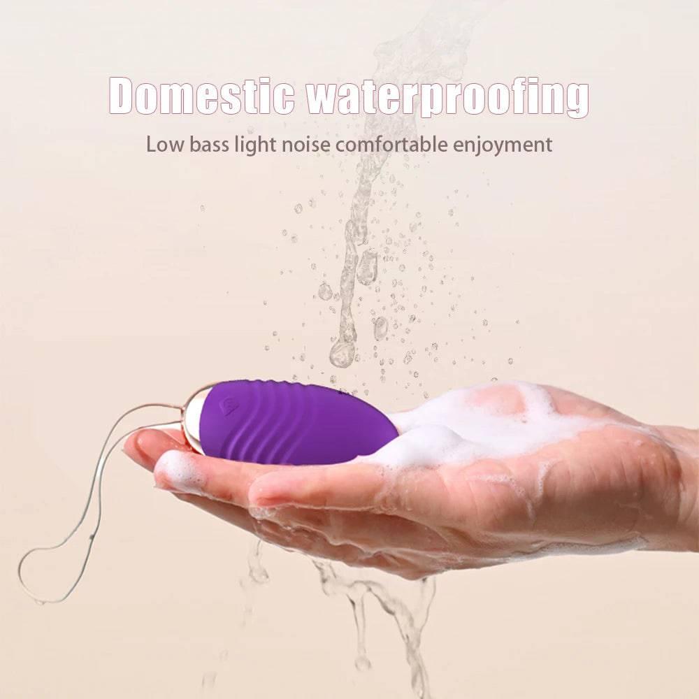 APP-Controlled Wireless Vibrating Egg – Wearable G-Spot & Clitoral Stimulator - Passion Pulse Adult