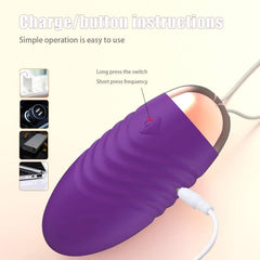 APP-Controlled Wireless Vibrating Egg – Wearable G-Spot & Clitoral Stimulator - Passion Pulse Adult