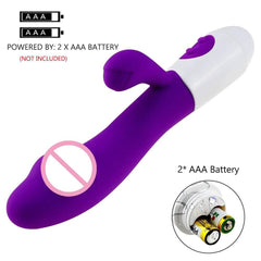 Beginner-Friendly Rabbit Vibrator – Powerful G-Spot, Clitoral, & Nipple Stimulator - Passion Pulse Adult