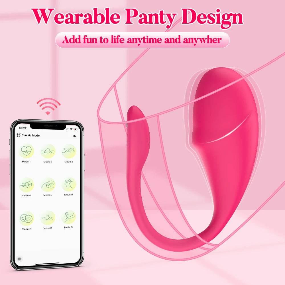 Bluetooth G-Spot Vibrator: Wearable Egg Stimulator for Women - Passion Pulse Adult