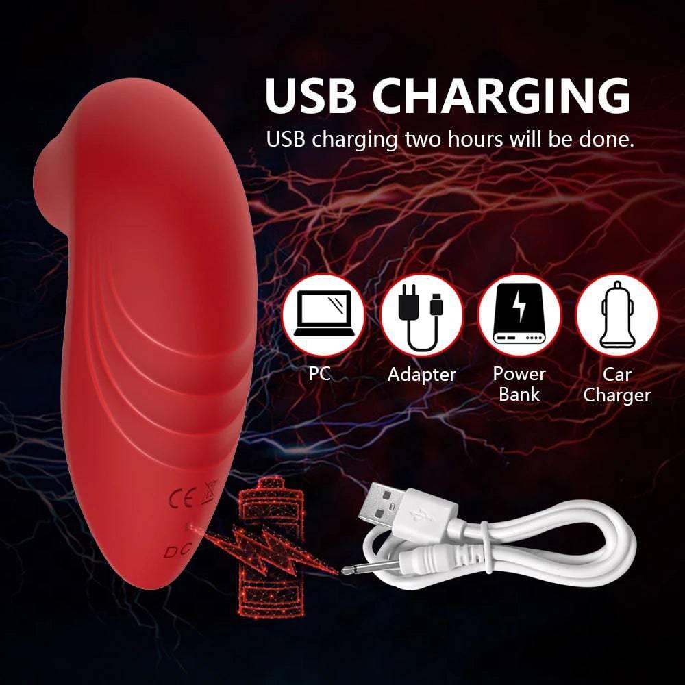 Powerful Nipple Massager Sucking Vibrator - Passion Pulse Adult