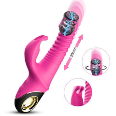Rabbit Thrusting Vibrator – G-Spot & Clitoris Stimulator - Passion Pulse Adult