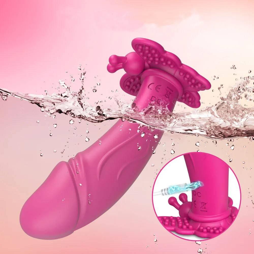 Butterfly-Shaped Clitoral Vibrator - Passion Pulse Adult