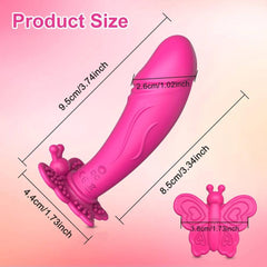 Butterfly-Shaped Clitoral Vibrator - Passion Pulse Adult