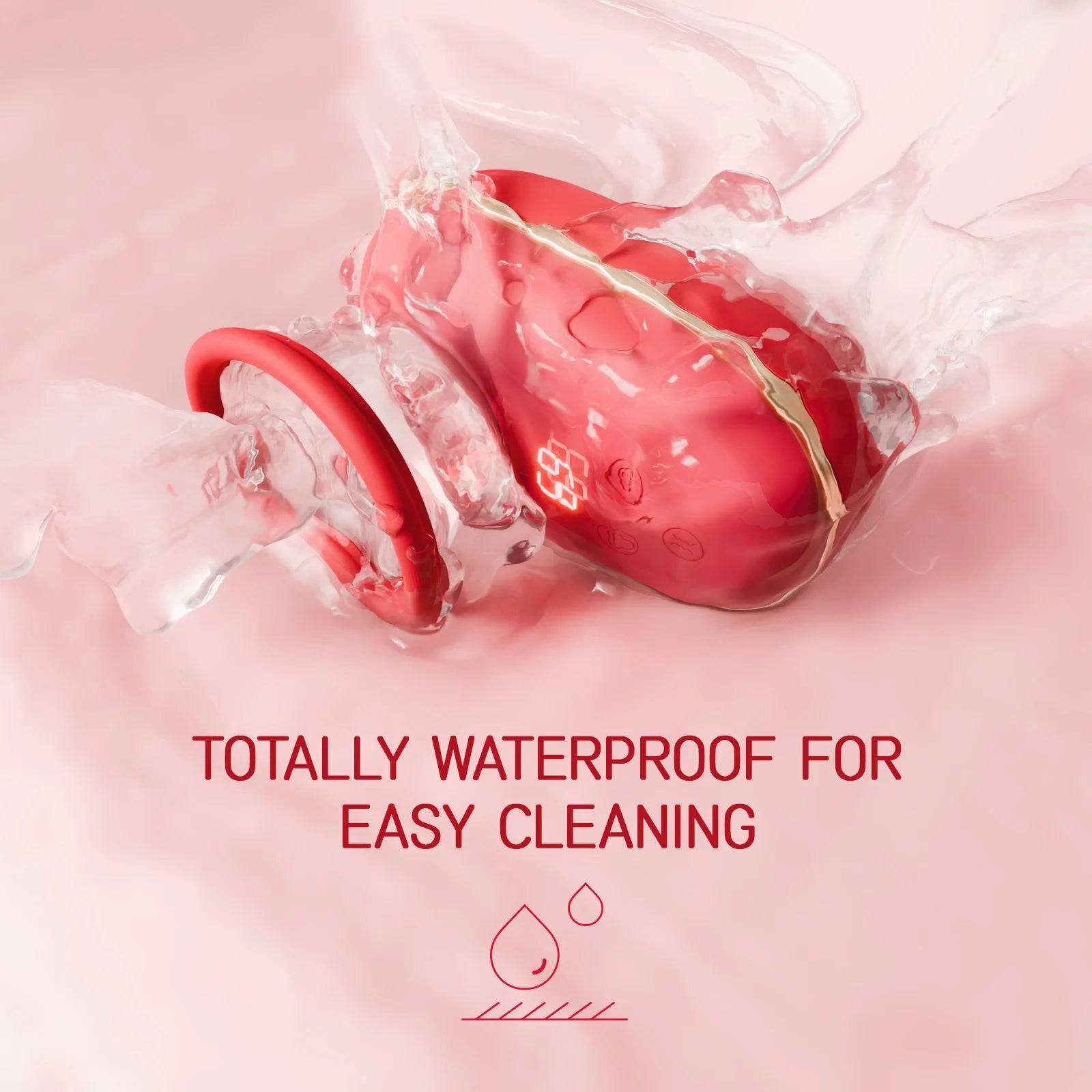 Clitoral Vibrator: Sucking & Licking Tongue Sex Toy, Nipple - Passion Pulse Adult