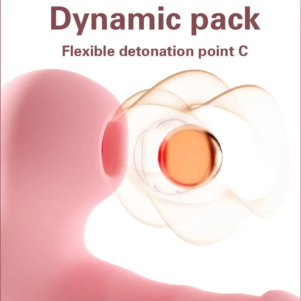 Heating G-Spot Vibrator with Clit Sucking - Passion Pulse Adult