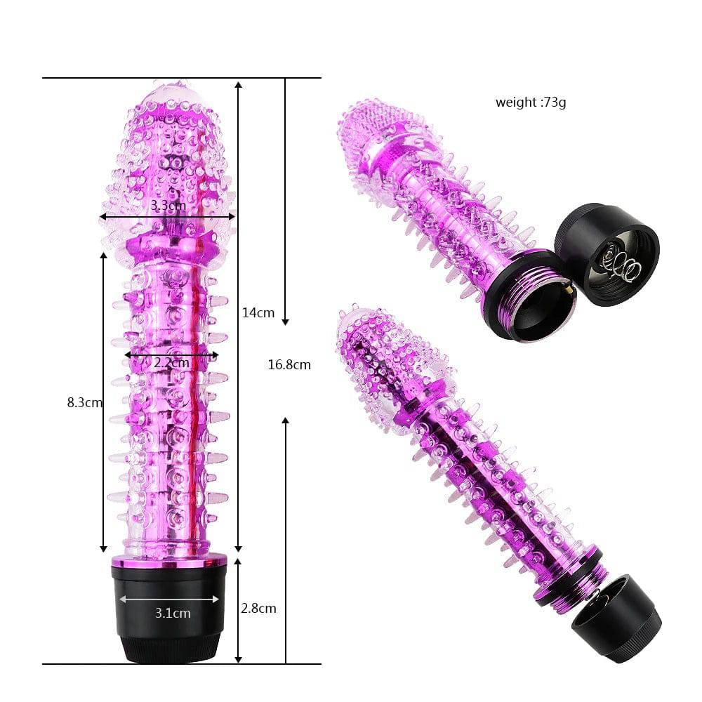Realistic Jelly Dildo Vibrator - Passion Pulse Adult