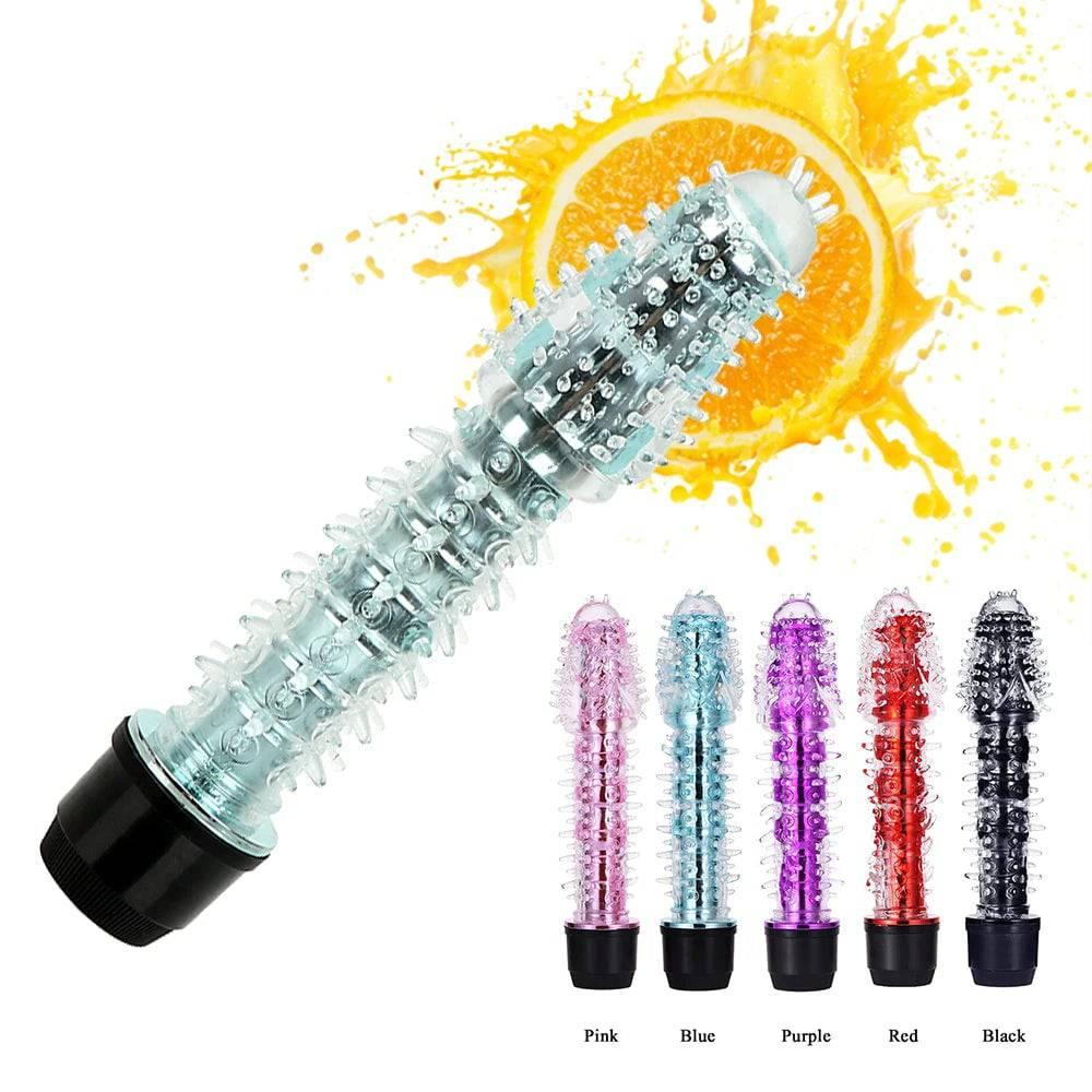 Realistic Jelly Dildo Vibrator - Passion Pulse Adult