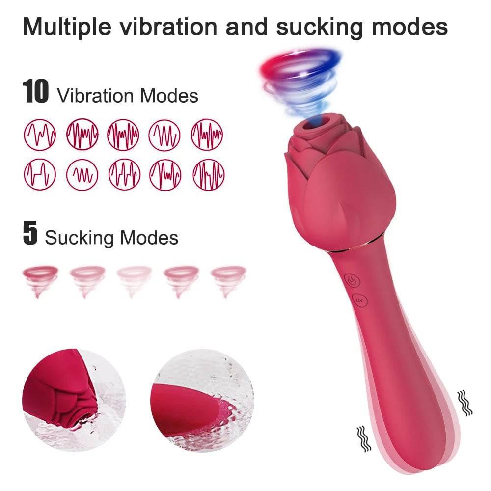 Rose Sucking Vibrator - Passion Pulse Adult