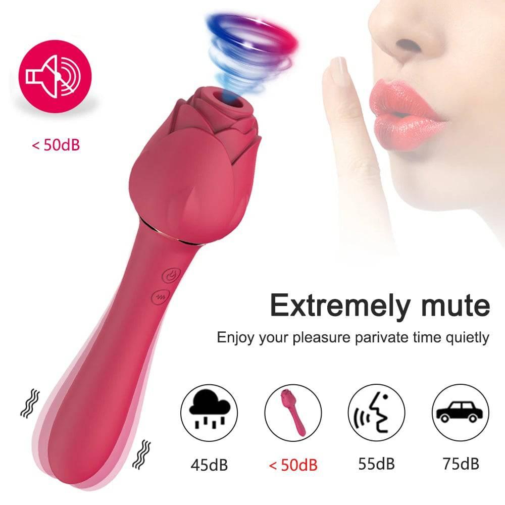 Rose Sucking Vibrator - Passion Pulse Adult