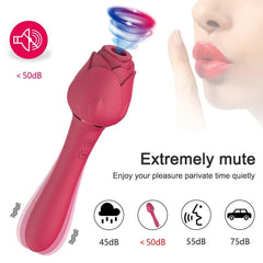 Rose Sucking Vibrator - Passion Pulse Adult