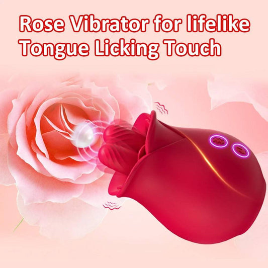 ROSE TONGUE™️ 3D Realistic Oral Sex Toy - Passion Pulse Adult