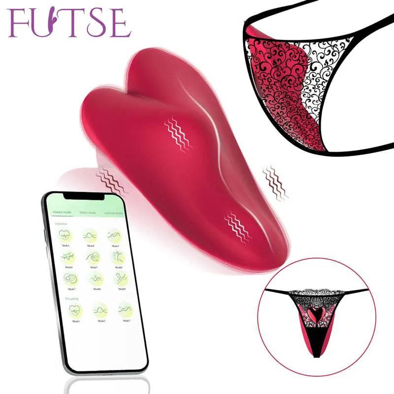 Wearable Panty Vibrator with APP Bluetooth Control - Passion Pulse Adult