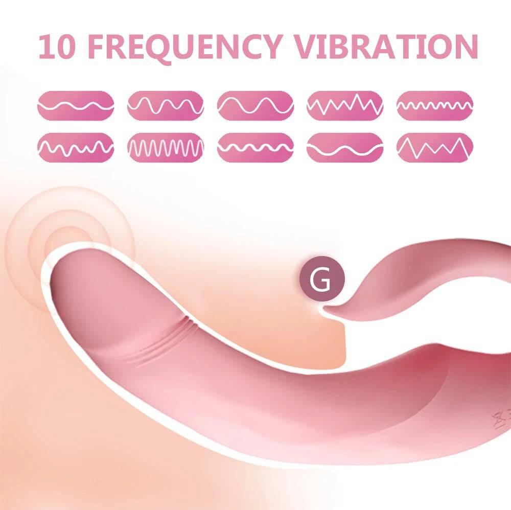 Wireless Remote-Controlled Dildo Vibrator - Passion Pulse Adult