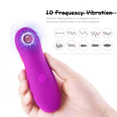 10-Mode Sucking & Vibrating Clitoral and G-Spot Vibrator – Perfect for Women and Couples - Passion Pulse Adult