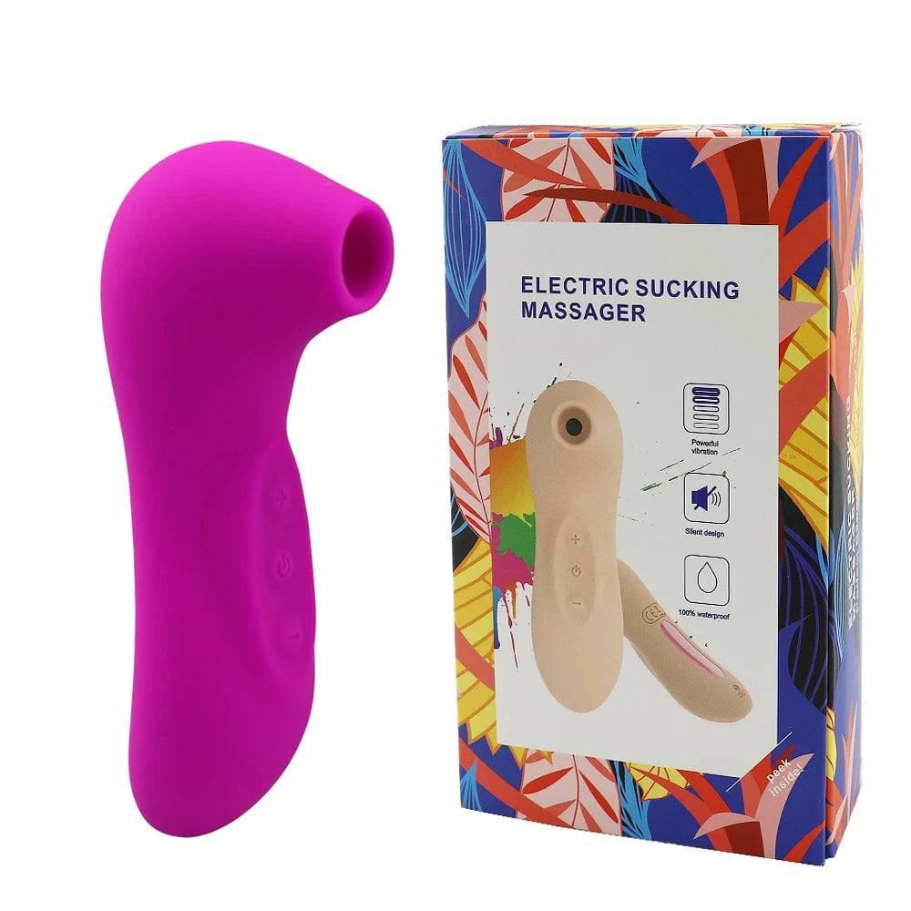 Clit Sucker Vibrator: Blowjob Tongue Suck, G-Spot & Nipple Stimulator - Passion Pulse Adult