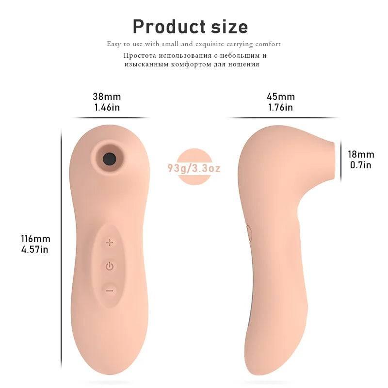 Sucking Vibrator – Clit, G-Spot & Nipple Stimulator - Passion Pulse Adult