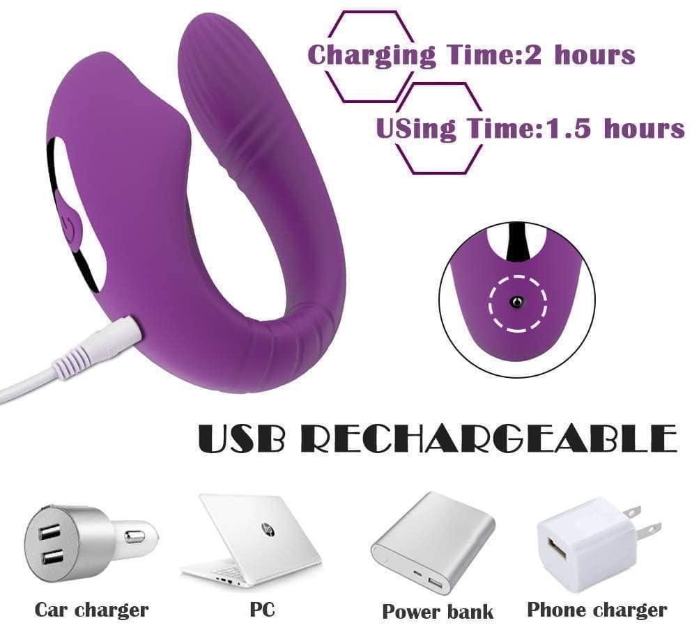 Wireless Remote Control G-Spot Vibrator - Passion Pulse Adult