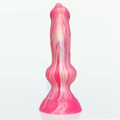 Soft Liquid Silicone Wolf Dog Dildo – Realistic Suction Cup Toy for Vaginal & Anal Play - Passion Pulse Adult