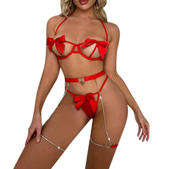 Black & Red Hollow Suit - Passion Pulse Adult