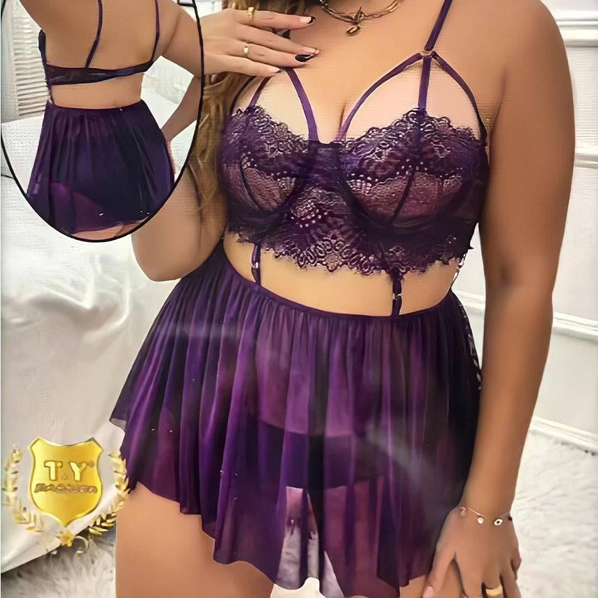 Chic Temptation Outfit - Passion Pulse Adult