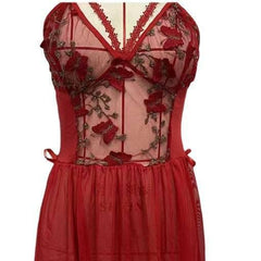 Embroidered Butterfly Cami Dress - Passion Pulse Adult