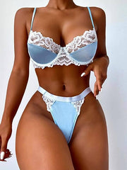 Light Blue Underwear Set - Passion Pulse Adult