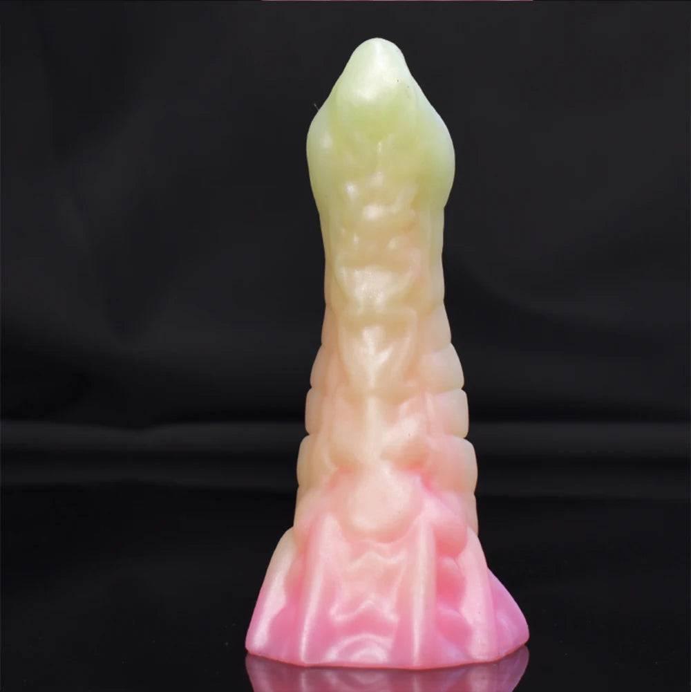 Monster Dildo with Powerful Suction Cup Octopus Tentacle Dick Sex Toy for Women Soft Elastic Skin Friendly Silicone Material - Passion Pulse Adult