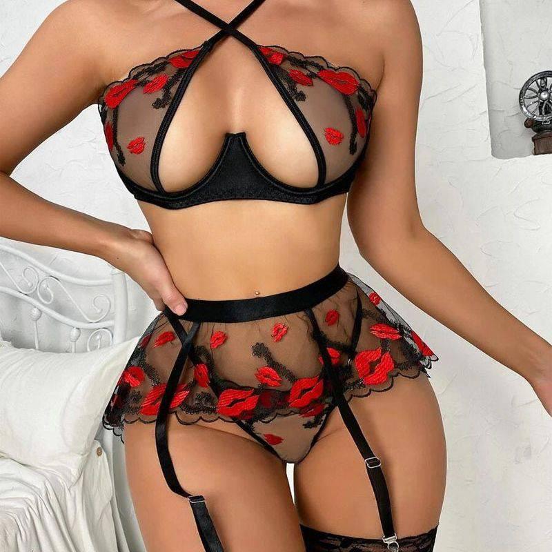 Romantic Mesh Lingerie - Passion Pulse Adult