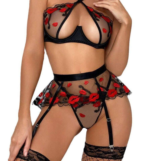 Romantic Mesh Lingerie - Passion Pulse Adult