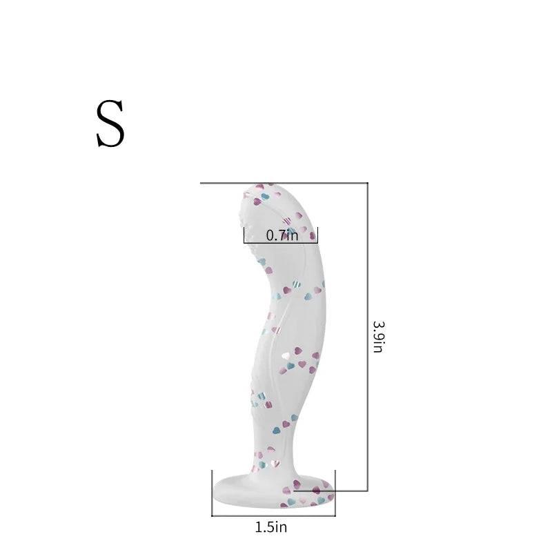 Realistic Liquid Silicone Horse Dildo – Huge Anal and Vaginal Toy for Women - Passion Pulse Adult