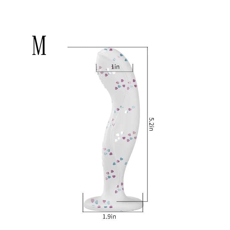 Realistic Liquid Silicone Horse Dildo – Huge Anal and Vaginal Toy for Women - Passion Pulse Adult