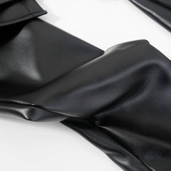 PU Bondage Jacket with Hand and Arm Restraints | Slave Training BDSM Cosplay Fetish Gear for Couples - Passion Pulse Adult