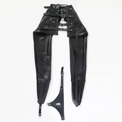 PU Bondage Jacket with Hand and Arm Restraints | Slave Training BDSM Cosplay Fetish Gear for Couples - Passion Pulse Adult
