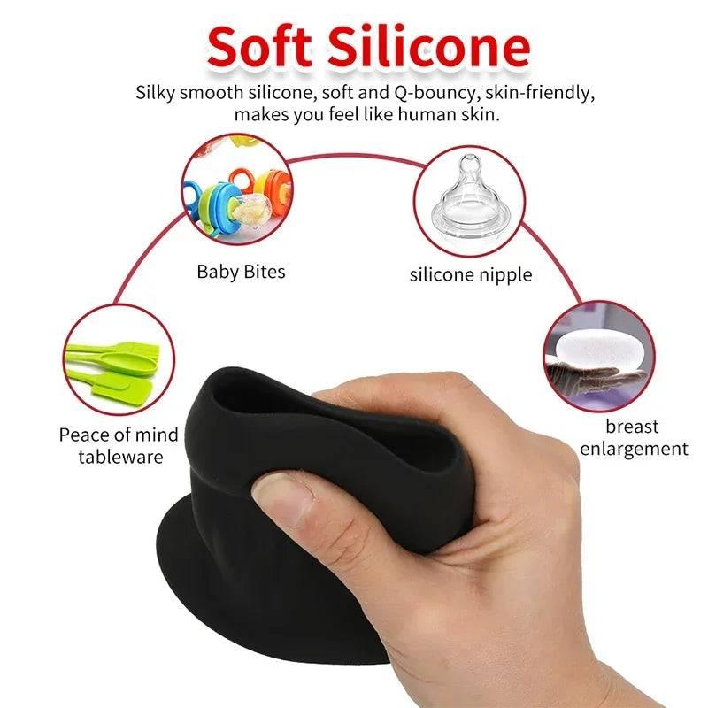 Hollow Silicone Anal Plug – Beaded Tunnel Dilator for Enema and Prostate Massage - Passion Pulse Adult