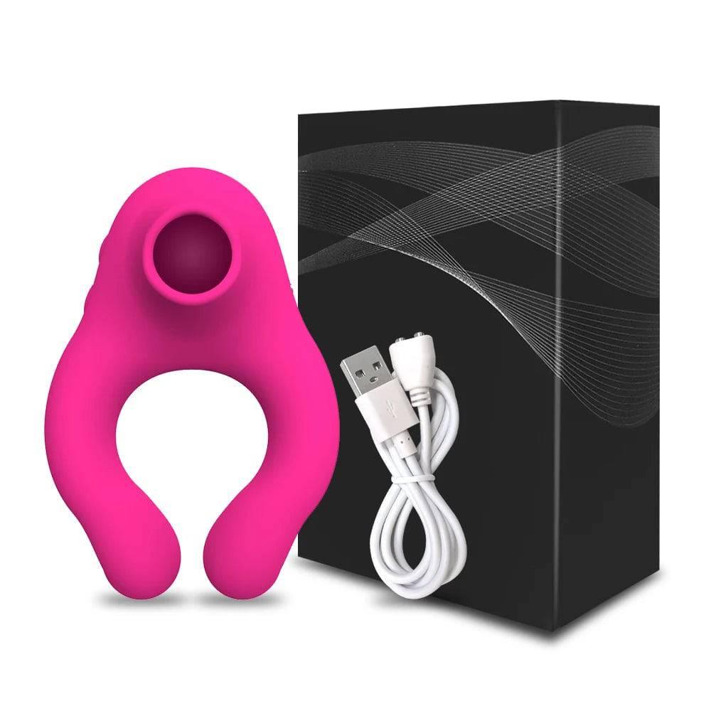TLUDA Vibrator Cock Rings Sucking Penis Ring - Passion Pulse Adult