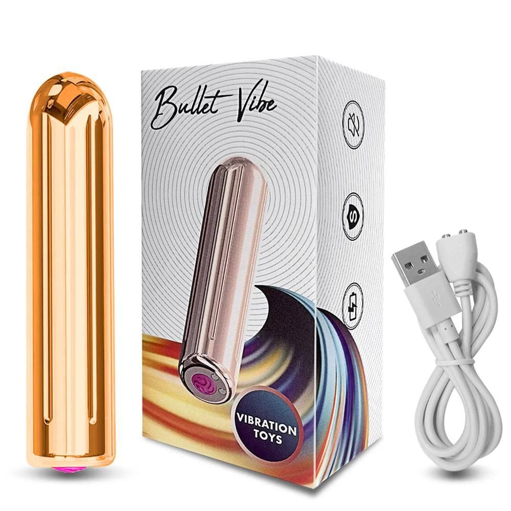 10-Speed Mini Bullet Vibrator - Passion Pulse Adult
