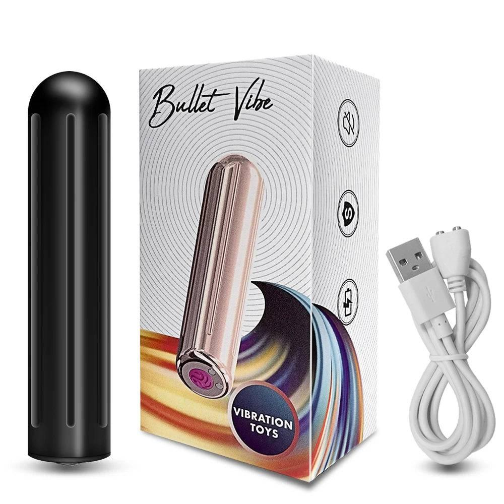 10-Speed Mini Bullet Vibrator - Passion Pulse Adult