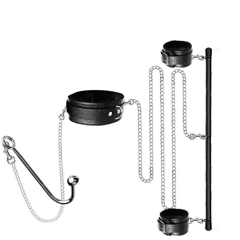 SM Iron Chain Collar Set - Passion Pulse Adult