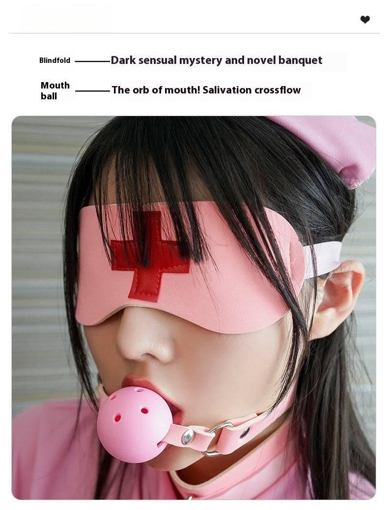 SM 11-Piece Set: Rope, Handcuffs, Nipple Clamps, Ball Gag - Passion Pulse Adult