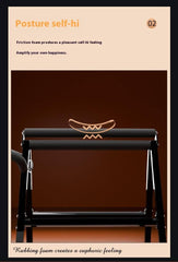 SM Wooden Horse Chair - Passion Pulse Adult