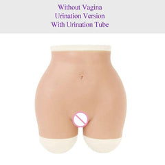ROANYER Padded Hip Enhancer Silicone Panties: Crossdresser Fake Ass with Rich Buttocks and Vagina, Soft Underwear Male to Female Transformation - Passion Pulse Adult