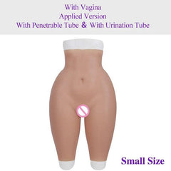 ROANYER Padded Hip Enhancer Silicone Panties: Crossdresser Fake Ass with Rich Buttocks and Vagina, Soft Underwear Male to Female Transformation - Passion Pulse Adult