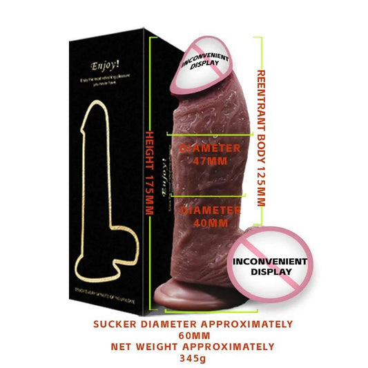 Realistic Dildo women - powerful suction cups, realistic soft skin and adult sex toys - perfect for masturbation! - Passion Pulse Adult