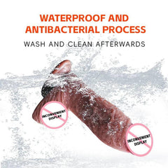 Realistic Dildo women - powerful suction cups, realistic soft skin and adult sex toys - perfect for masturbation! - Passion Pulse Adult