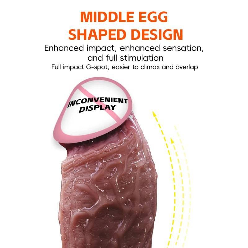 Realistic Dildo women - powerful suction cups, realistic soft skin and adult sex toys - perfect for masturbation! - Passion Pulse Adult