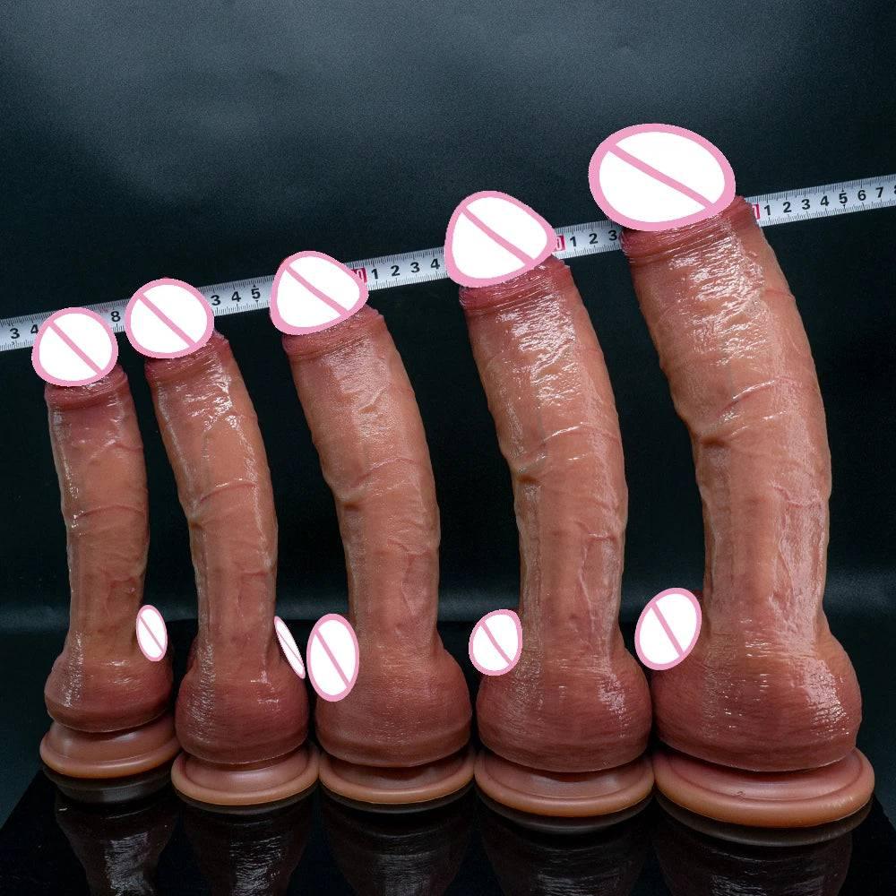 Super Long Realistic Silicone Dildo - Passion Pulse Adult