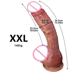 Super Long Realistic Silicone Dildo - Passion Pulse Adult