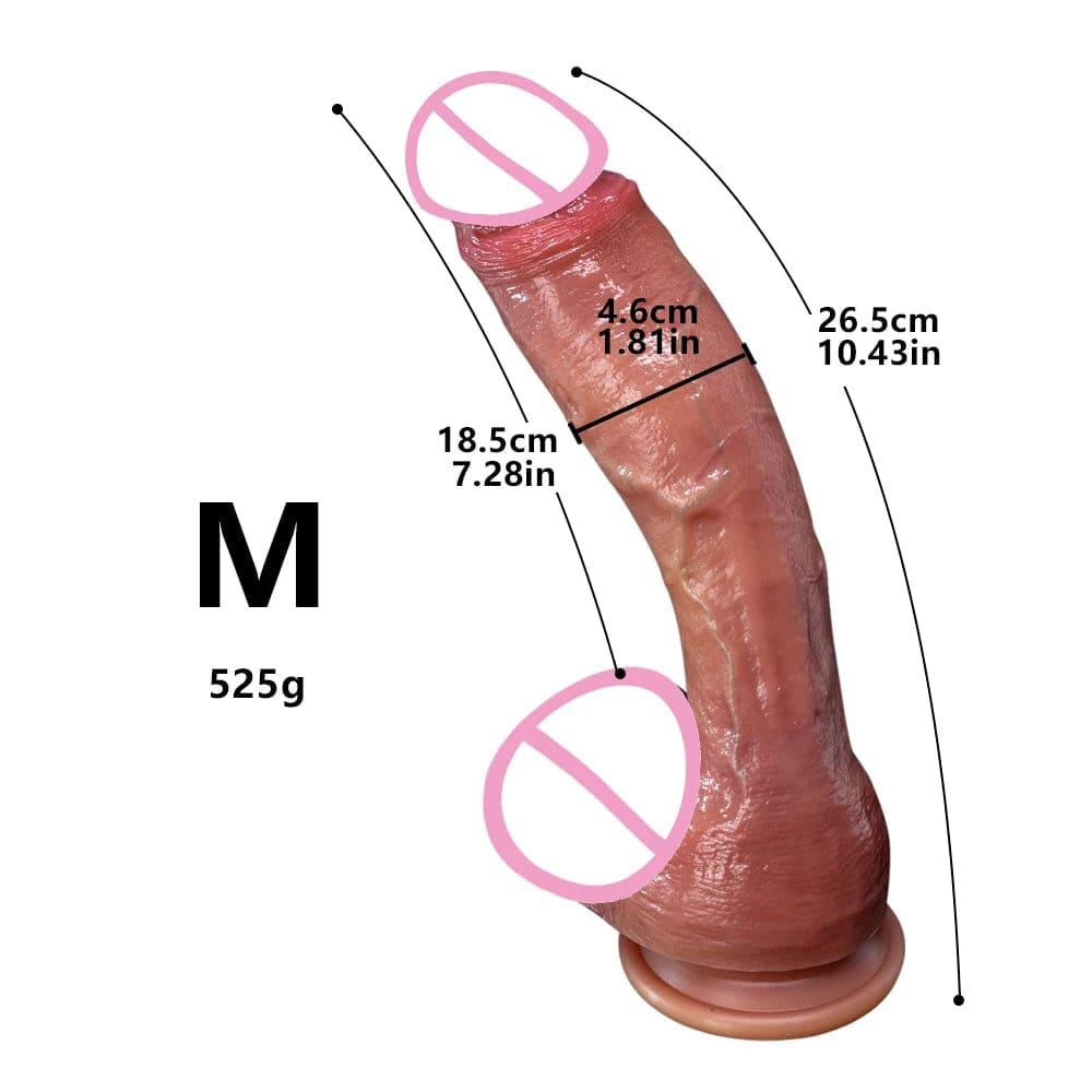 Super Long Realistic Silicone Dildo - Passion Pulse Adult