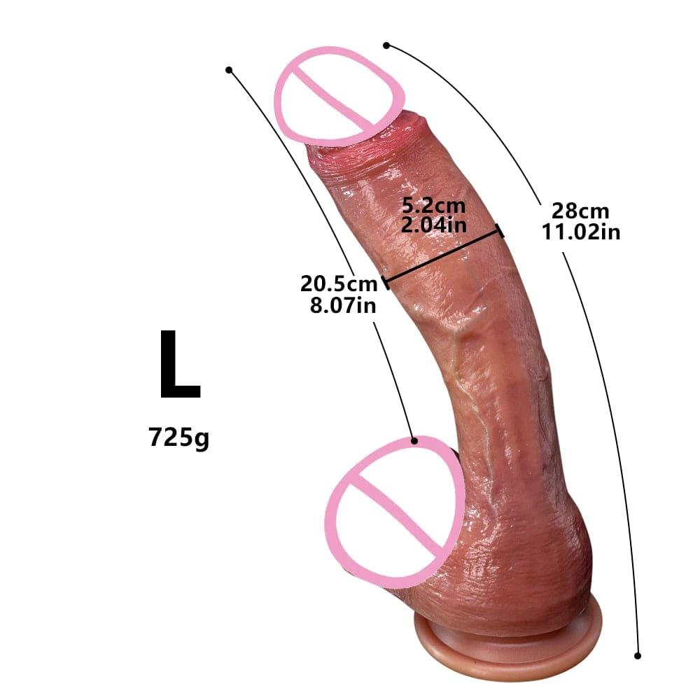 Super Long Realistic Silicone Dildo - Passion Pulse Adult
